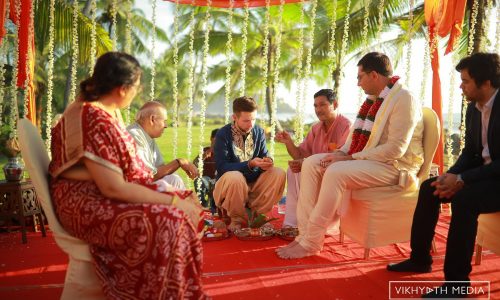 Destination wedding at Taj Kovalam